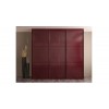 百得胜木纹系列--木纹移门衣柜(欧洲红木)三格均分