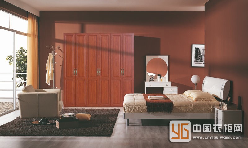 拉格格衣柜轻奢简欧系列最新卧室装修效果图