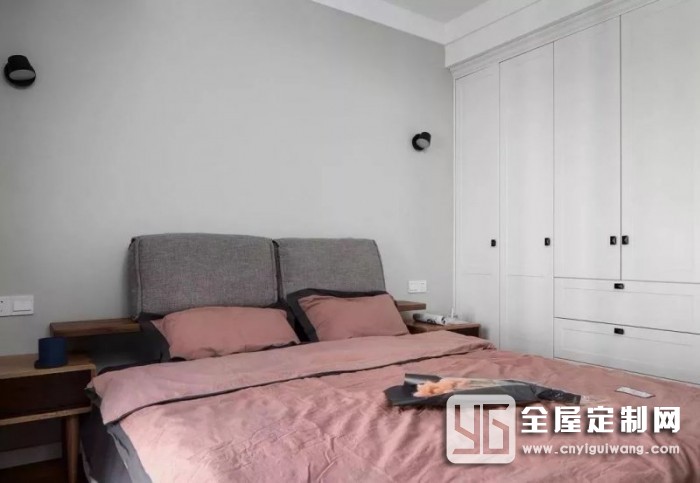美洛士83平米的小户型二居室现代风格装修效果图