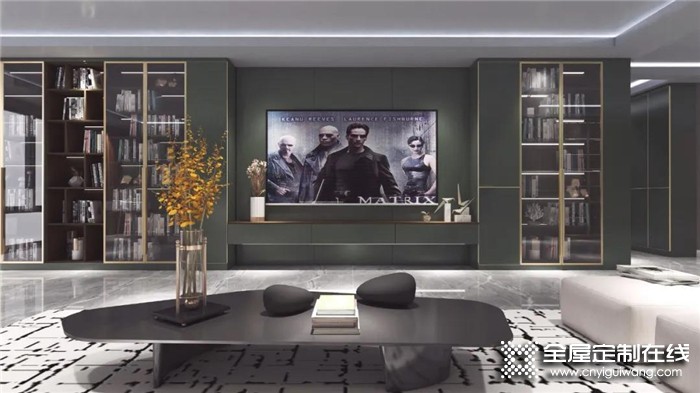 莱茵艾格定制的多功能客厅空间，新设计带来生活新方式