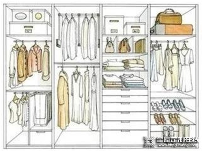 卧室衣柜设计照着帅太教你的这几招学，你家还能多挂100件衣服！