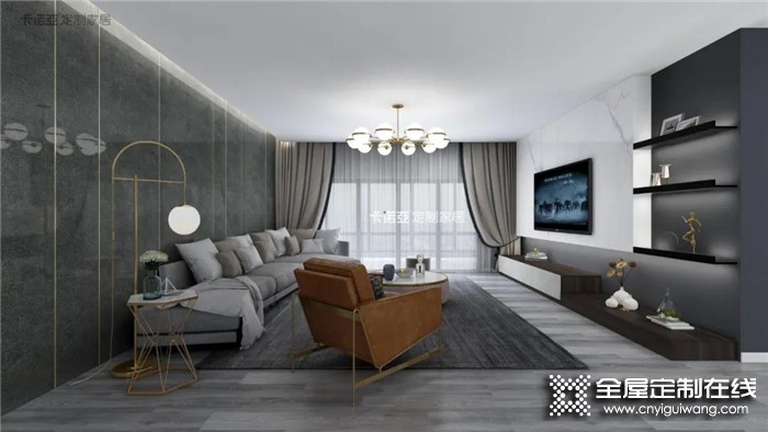 电视背景墙千万别空着，卡诺亚教你3招让客厅变得美观并且实用！