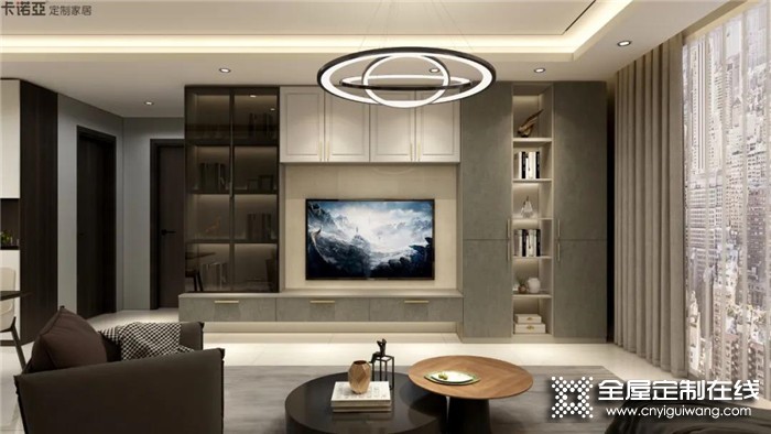 卡诺亚5种新潮电视柜设计，这样的客厅才不俗不土！