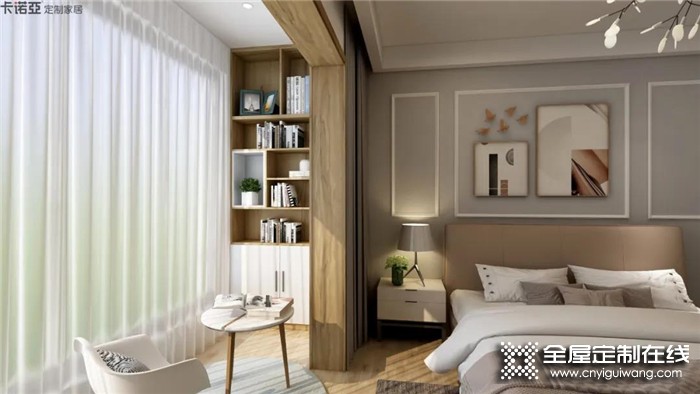 卡诺亚设计的卧室，我愿意一天在床上待24小时！