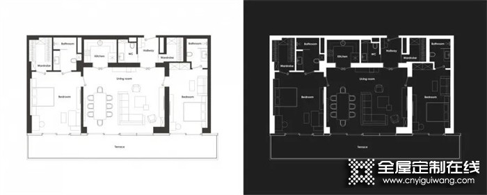 欧普高端全屋定制：为年轻家庭打造的顶楼公寓，营造出现代典雅风格