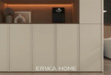 艾瑞卡丨新款CT7-03吸塑门整家运用，创造精致有态度的家居氛围！